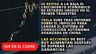 Cierre del Mercado  🔴EEUU Day Trading, EE.UU, Tesla, Best Buy | 30.05.24