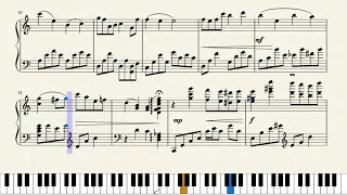 Terry's theme (solo piano score) - Takeo Watanabe