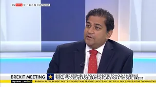 Shanker Singham on Sky News discussing Brexit