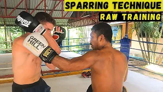 SPARRING TECHNIQUE with Kru Marn on Fitness Street | SE03E77
