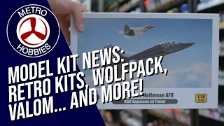 Get Ready for New Kits by Retro Wings, Wolfpack, Valom, and even Atlantis! |Model Kit News Part 2