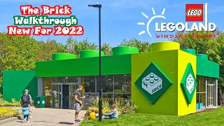 Look Inside THE BRICK New 2022 Attraction at Legoland (May 2022) [4K]