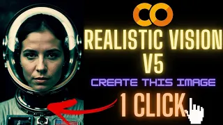 Realistic Vision V5 and v5.1 FREE | Stable Diffusion 1 CLICK Google Colab Without GPU