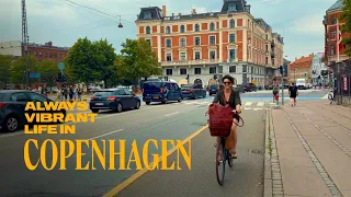 Copenhagen, Denmark Walking Tour- 4K