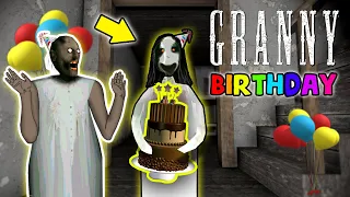 Throwing Slendrina A BIRTHDAY PARTY!!! | Granny Mobile Gameplay (Mods)