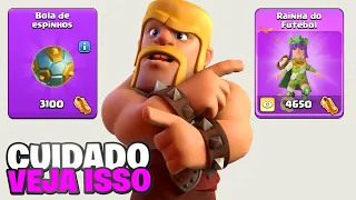 CUIDADO! VEJA ESSE VÍDEO ANTES DE PEGAR A SKIN DA RAINHA OU A NOVA HABILIDADE NO CLASH OF CLANS!