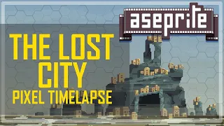 Pixel Art Timelapse #18 - The Lost City