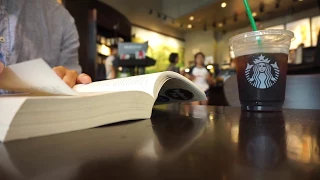 ASMR Cafe White noise no talking (Starbucks in Vancouver / 백색 소음, 집중력)