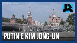 Vladimir Putin aceita convite de Kim Jong-un para visitar Pyongyang, capital da Coreia do Norte