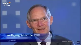 Wolfgang Schäuble will den Sumpf trocken legen