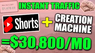 How To Make Money With YouTube Shorts Using a FREE Video Creator To Get Views!