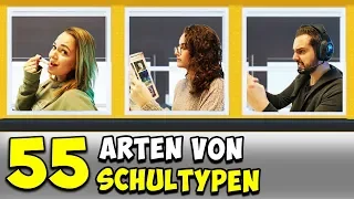 55 Arten von SCHULTYPEN | Sitznachbarn, Gruppenarbeit, Klassenfahrt