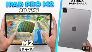 iPad PRO M2 (2022) - 90 FPS PUBG Test with FPS(TRUE Gaming Device)