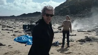 The 12th Doctor having a mid-life crisis for over a minute