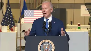 President Biden speaks on his 'Investing in America' agenda