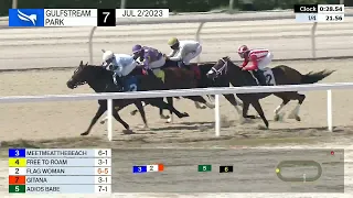 Gulfstream Park Carrera 7 - 2 de Julio 2023