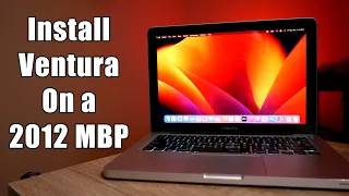 How To Install Ventura on a 2012 MacBook Pro