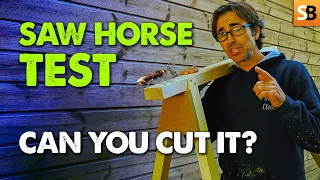 The Saw Horse - An Apprentice Carpenter Test