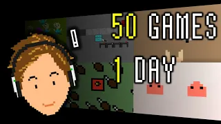 50 GAMES in 1 DAY | A CHALLENGE from Jonas Tyroller | Blueberry_Mauro