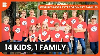 Meet the Nesses and Their 14 Kids! - World's Most Extraordinary Families - S01 EP03 - Documentary