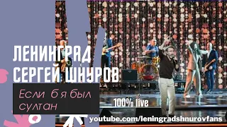 Сергей Шнуров и Ленинград — Если б я был султан (live 2021)