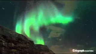 Solar storm sparks dazzling northern lights