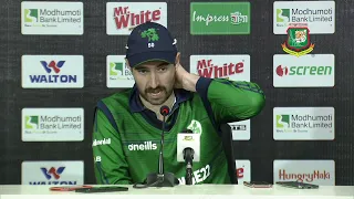 Post match media conference | Andrew Balbirnie, Ireland Captain | Bangladesh vs Ireland: 3rd ODI