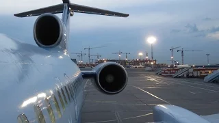 Alrosa Tu-154M - Engine Start-up, Taxi and Departure from Moscow Domodedovo (DME), Russia