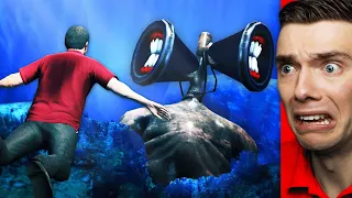 Discovering ANCIENT UNDERWATER SIREN HEAD In GTA 5 (Secret)