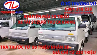 Xe tải suzuki carry truck tải 650kg khuyến mãi 30 triệu, giá chỉ từ 220 triệu | 0901218238 | Mr. Hợp