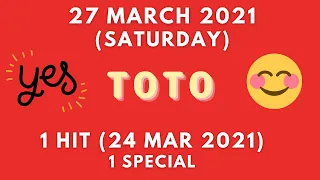 Foddy Nujum Prediction for Sports Toto 4D - 27 March 2021 (Saturday)