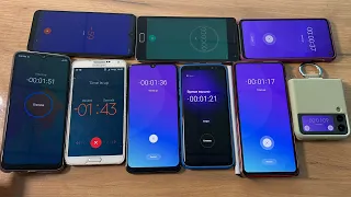 Alarm Clock | Timer ON Z Flip 3 5G Samsung | S8 | S2 | A50 | Note 10 Lite | S10E | Black Fox | LG