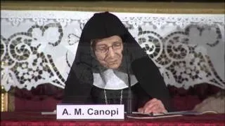 14 03 21 Madre Anna Maria Canopi, registrazione professionale