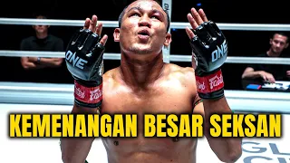 Seksan TAKLUKKAN Araya, RAIH Kontrak US$100.000! | ONE Friday Fights 29