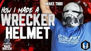 Making a Season 2 Bad Batch Wrecker Helmet