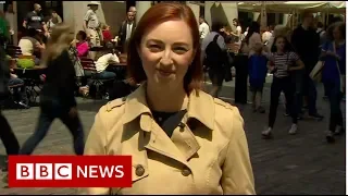 The moment 5G fails live on air - BBC News