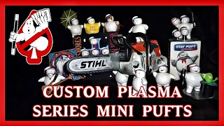 Custom Hasbro Plasma Series Mini Puft figures!! Ghostbusters Afterlife!!