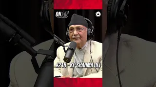 KP Sharma Oli On His Journey To Reach His Destination #kpoli #onair #becomingsanjay