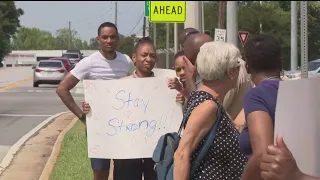 Nearly a year after shot on the job, Clayton County police officer comes home