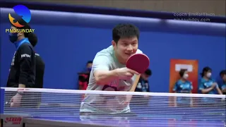 Fan Zhendong selected ball in WTTTC Chengdu 2022