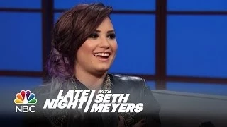 Demi Lovato Knows Aliens and Mermaids Are Real - Late Night with Seth Meyers