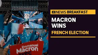 French President Emmanuel Macron is re-elected for a second term | ABC News