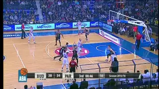 Aleks Marić throws it down through the rim