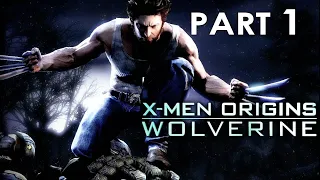 X  Men Origins Wolverine | PART 1 - WalkThrough | No COMMENTARY