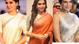 Most Beautiful Samantha Saree collections