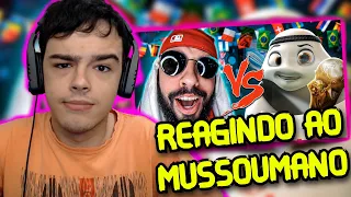 REAGINDO Mascote da Copa Qatar 2022 La'eeb Vs  Mussoumano   Batalha de Rap Copa do Mundo 2022