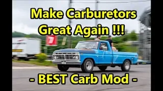 Best Carburetor Mod - Vapor Lock & Inconsistent Performance Issues CORRECTED (You'll Never Go Back)