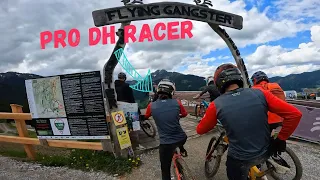 Following (trying) a PRO DH RACER / Leogang / GOPRO POV