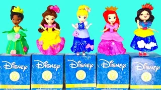 Disney Princesses Little Kingdom Cinderella Tiana Belle Ariel Snow White & Mystery Mini Opening