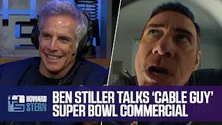 Ben Stiller Was “Surprised” to See a “Cable Guy” Commercial at the Super Bowl